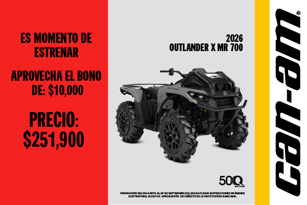 OUTLANDER X MR 700