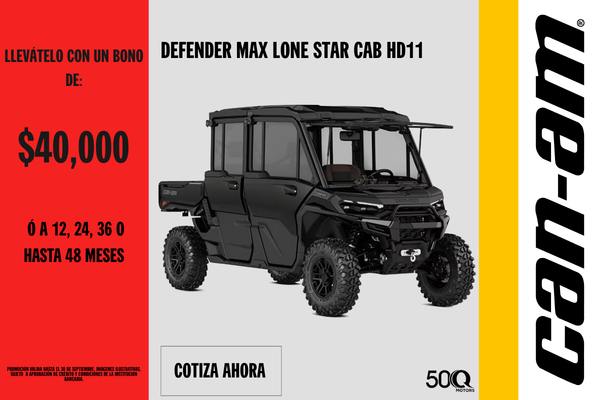 DEFENDER MAX LONE STAR CAB HD11