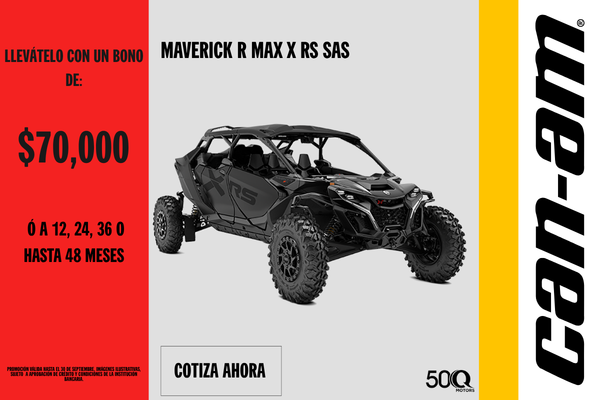 MAVERICK R MAX X RS SAS