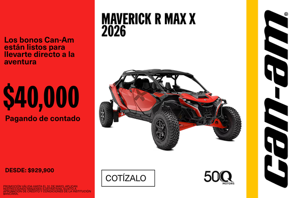 MAVERICK R MAX X 2026