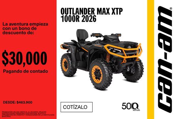 OUTLANDER MAX XTP 1000R 2026