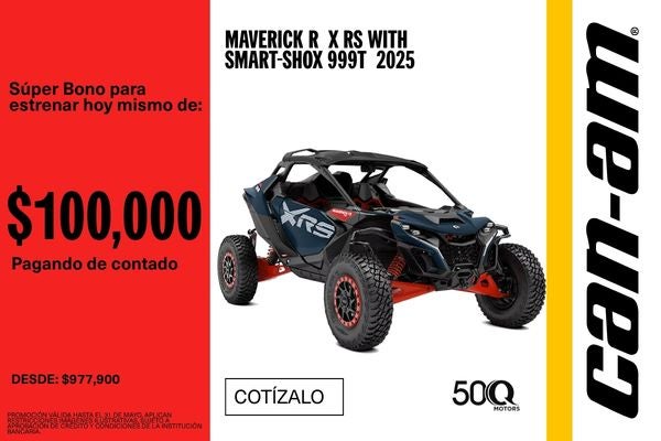 MAVERICK R X RS WITH SMART-SHOX 999T 2025